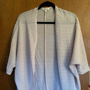 Lightweight, beige cardigan